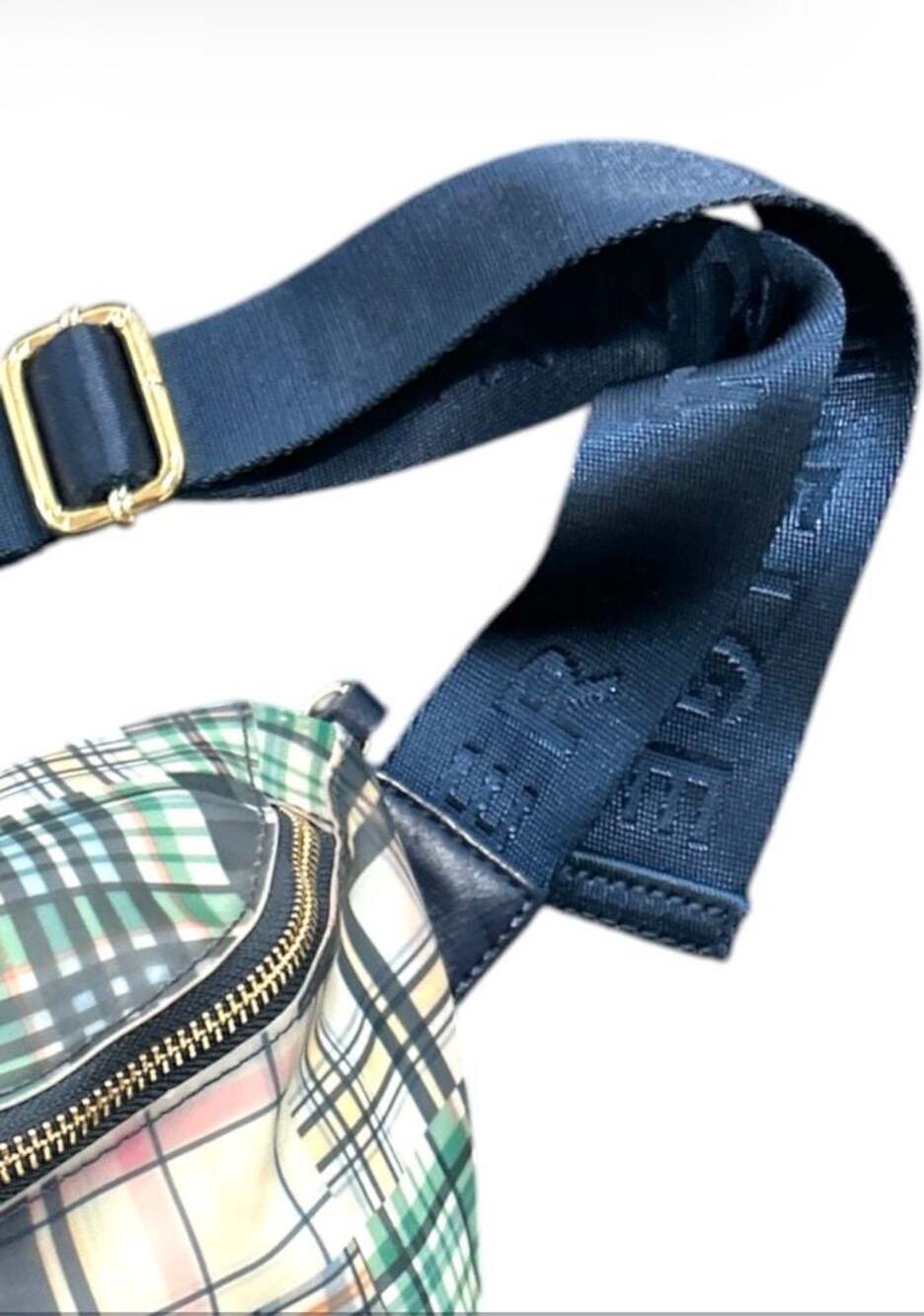 Y2K Tommy Hilfiger Plaid Print Belt Bag Fanny Pack - Picture 6 of 10